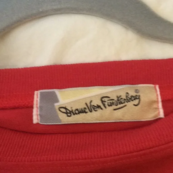 Vintage Diane von furstenberg pocket t shirt - Picture 3 of 5